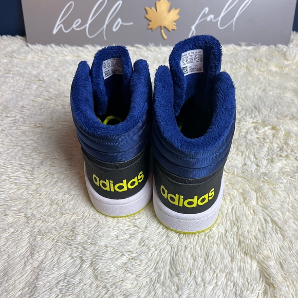 Adidas hoops mid 2.0 K sneakers big boys size 5 - Picture 6 of 10